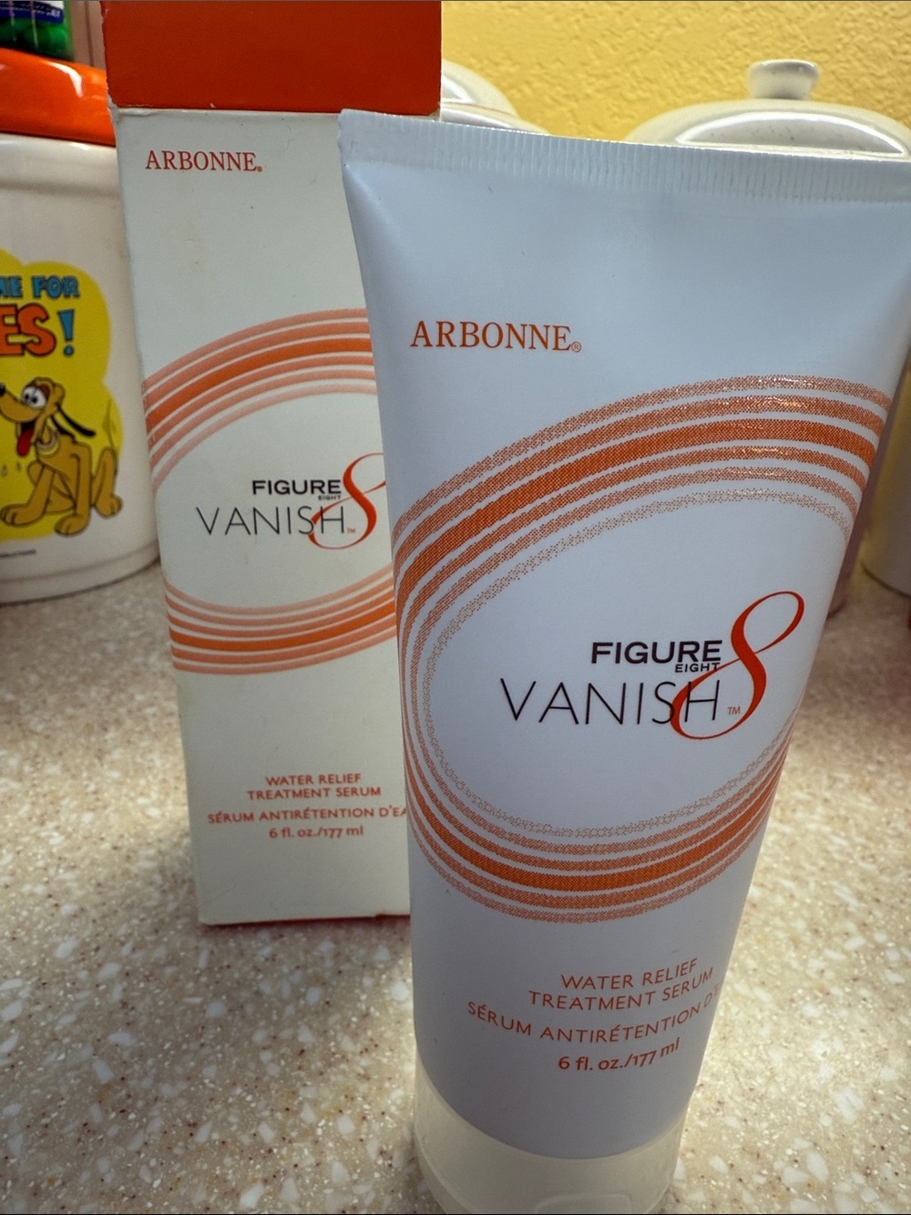 Arbonne Vanish Water Relief Treatment Serum 6FL White & Orange Box - Picture 11 of 11